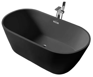 Акриловая ванна Cerutti Resia170MBII, 170x75