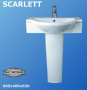 Умывальник Porta Scarlett с пьедесталом