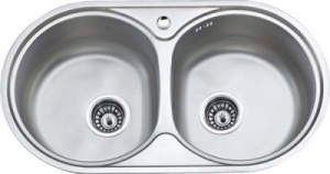Кухонная мойка Ledeme L67944B / L87944B, 79х44, полированный