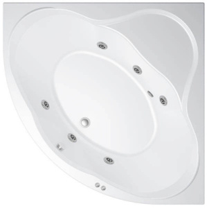 Гидромассажная ванна Triton Грация базовая Flat, 140x140