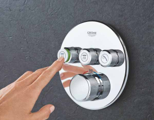 Смеситель встраиваемый Grohe Grohtherm SmartControl 29121000 / 29121DC0 термостатический