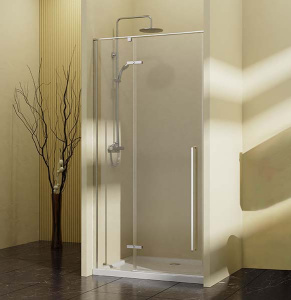 Душевая дверь Vincea Slim-N VDPH-5SN прозрачная профиль хром, 100х195, прозрачный
