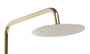 Душевая стойка Rea Vincent L Gold REA-P8005 с термостатом