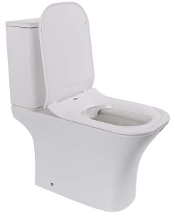 Напольный унитаз Cerutti Vettore MW CT9240 безободковый с крышкой Soft Close