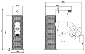 Смеситель для биде Allen Brau Priority 4.0 5.31С04-MG