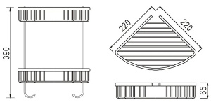 Полка Rose RW12Q