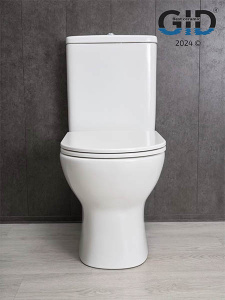 Напольный унитаз Gid Tn2123 с сиденьем Soft Close, белый