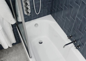 Акриловая ванна Vagnerplast Ebony, 160х75