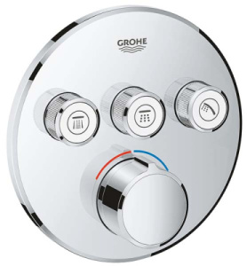Смеситель встраиваемый Grohe SmartControl 29146000 (3 функции), хром