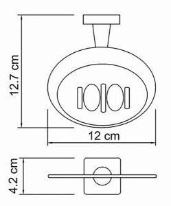 Мыльница Wasserkraft Lippe K-6569