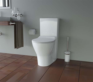 Напольный унитаз Керамин Сканди, slim Soft Close Дуал