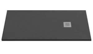 Душевой поддон Good Door Essentia 100 черный, 100х90, черный