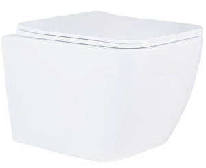 Комплект инсталляции AlcaPlast AM101/1120 с ароматизатором, кнопкой M270 и унитазом Roxen Cube Tornado 530135-01