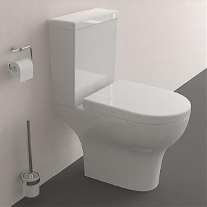 Напольный унитаз Vitra Diana Open-back 9816B003-7201 (сиденье Soft Close), белый