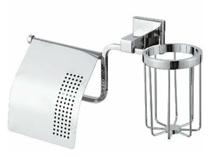 Держатель для туалетной бумаги Vivi Felice Eterno FL 1007 D / S с держателем для освежителя воздуха