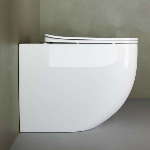 Приставной унитаз CeramicaNova Mia CN1810 Rimless Soft Close