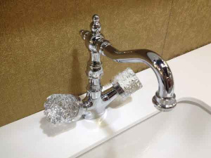 Смеситель для умывальника Boheme Crystal 272-CRST