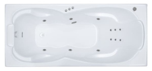 Гидромассажная ванна Triton Цезарь комфорт Flat, 180х80