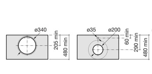 Умывальник Roca Terra 32722D000