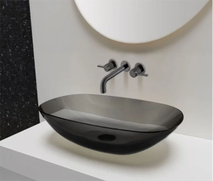 Смеситель встраиваемый Vincea Groove VBFW-4G1GM для умывальника