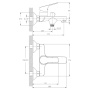 Смеситель для ванны Rossinka RS29-31