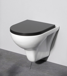 Подвесной унитаз AM.PM Gem FlashClean C901700SCmb