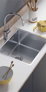 Кухонная мойка Omoikiri Amadare 45-IN / 50-IN / 55-IN, 45х50, матовый