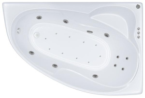 Гидромассажная ванна Triton Кайли люкс турбо, 150х100 L