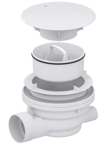 Сифон для душевого поддона RGW Velplex QYD-01 белый