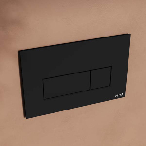 Кнопка для инсталляции Vitra Root Square 740-2311 черный матовый, черный матовый