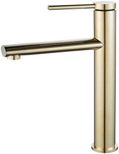 Смеситель для умывальника Rea Oval Gold REA-B6513