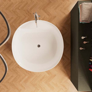Акриловая ванна Frank F6169 White, 150х150, белый