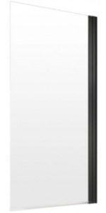 Душевая шторка на ванну Radaway Nes 8 Black PNJ I, 70х150, прозрачный
