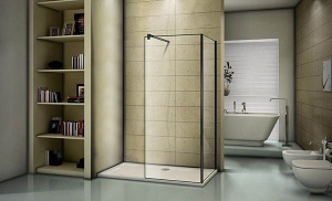 Боковая стенка Good Door Walk-in SP+P C-В 80 / 90 / 100, 100х195, прозрачный