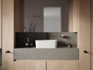 Умывальник Whitecross Garnet RAL матовый Solid Surface