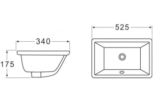 Умывальник BelBagno BB1009