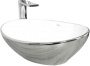 Умывальник Rea Sofia Silver/White U0420