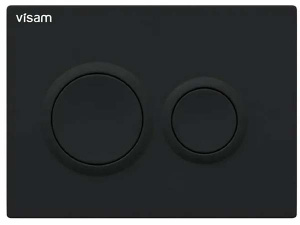 Кнопка для инсталляции Visam O5 черный Soft Touch