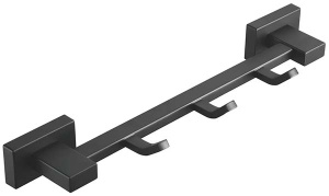 Планка с крючками Shevanik SG5631H / SG5641H / SG5651H / SG5631T / SG5641T / SG5651T, 30 см 3 крючка, оружейная сталь