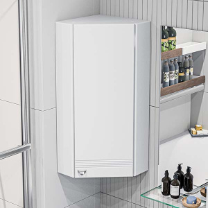 Полупенал 1Marka Story 43П 1д. белый глянец угловой