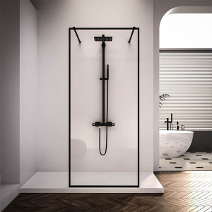 Душевое ограждение Veconi KR-90B, 100х200, прозрачный