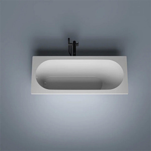 Ванна из искусственного камня Vate Linna 169MT / Linna 178MT, 169х74, белый матовый