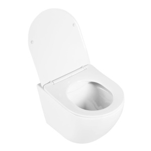 Подвесной унитаз BelBagno Uno BB3105CHR безободковый, белый