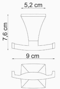 Крючок Wasserkraft Wern K-2523D