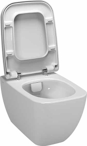 Подвесной унитаз Vitra Shift Rim-ex с сиденьем Slim