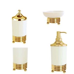 Дозатор Boheme Hermitage Gold 10359