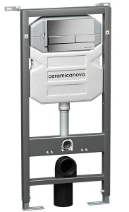 Инсталляция для подвесного унитаза CeramicaNova Envision CN1002M 3 в 1
