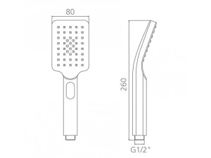 Душевая лейка Gerhans K40109