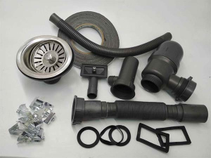 Кухонная мойка Ledeme L65151 / L65151-6, 51х51 толщина стали 0,6 мм, декор