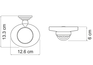 Мыльница Wasserkraft Ammer K-7029